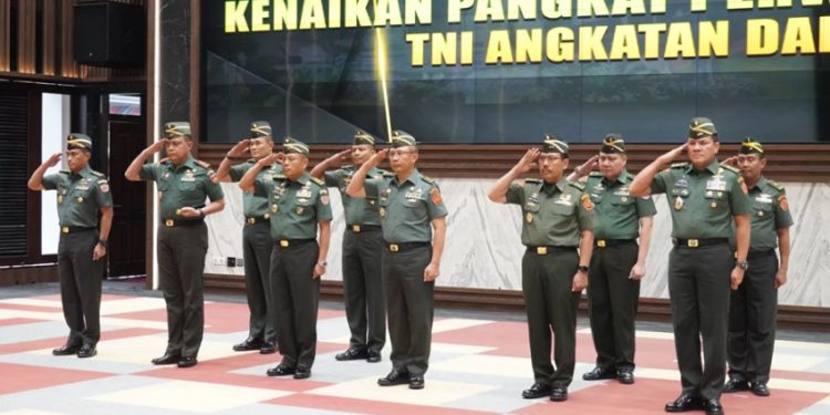 6 Pati Baru TNI Bintang 1 Kogabwilhan I-III Setelah Mutasi Mei 2025, Berikut Daftar Namanya