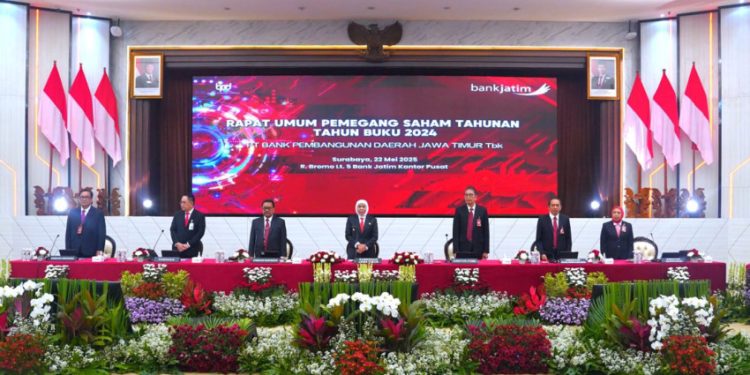 Bank Jatim Bagikan Dividen Rp821 Miliar dan Usulkan Winardi Legowo sebagai Calon Dirut