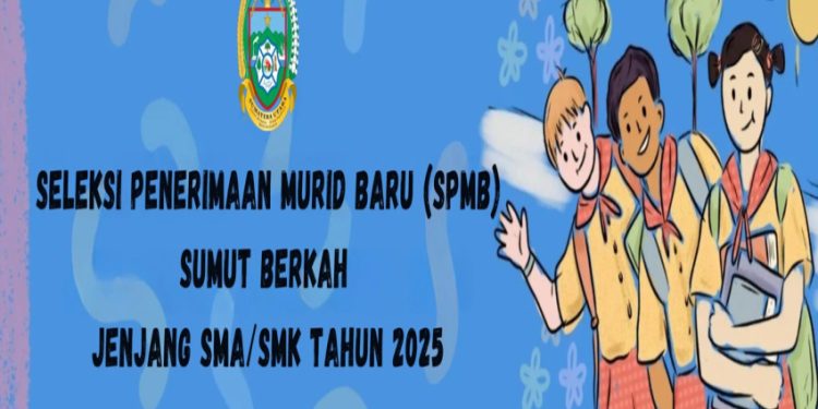 Jadwal, Jalur, dan Kuota SPMB Sumut 2025 serta Cara Pendaftarannya
