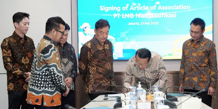Gasifikasi LNG Nias Siap Beroperasi Percepat Transisi Energi Klaster Nias