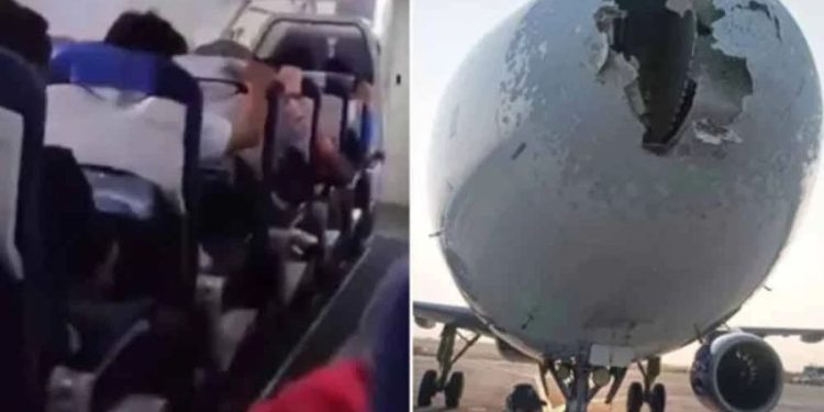 Pesawat India Hancur karena Ditabrak Burung dan Hujan Es