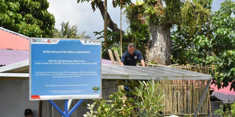 Pengembangan Biapong Peternakan Berbasis Energi Terbarukan di Lahendong