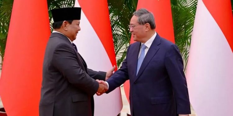 Prabowo Terima Kunjungan Perdana Menteri China di Istana Negara Besok