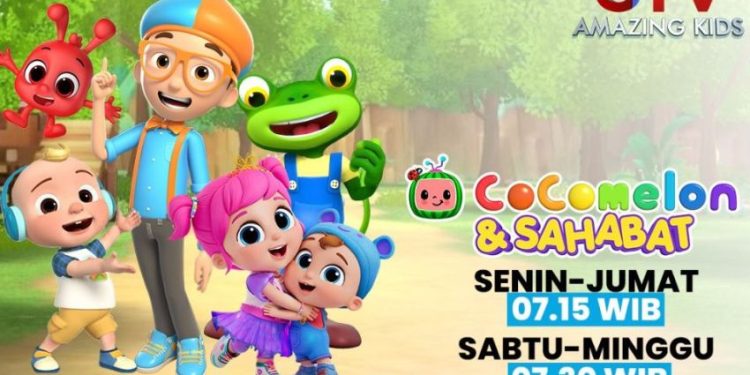 Setiap Pagi Amazing Kids Ajak Si Kecil Bergembira dan Belajar Bersama Teman-teman Lucu!