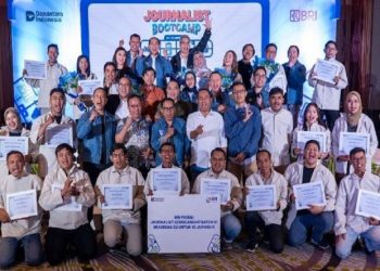 45 Jurnalis Penerima Beasiswa S2 Ikuti Inagurasi Fellowship Jurnalistik 2025