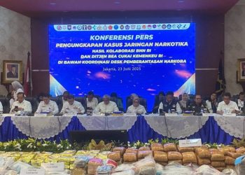 683,8 Kilogram Narkoba Disita dan 285 Orang Ditangkap