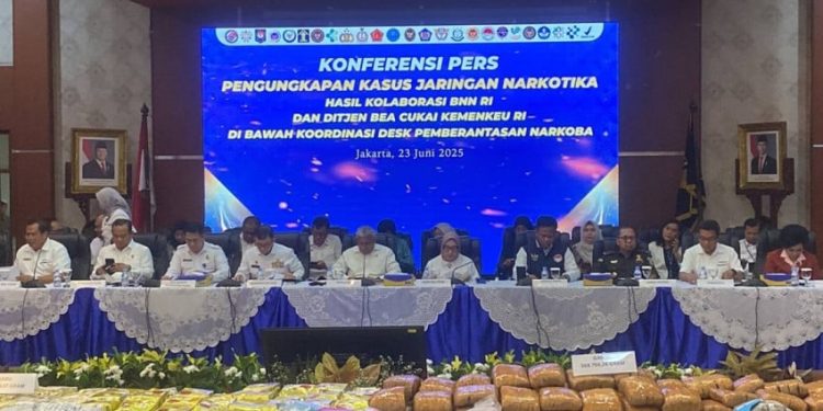 683,8 Kilogram Narkoba Disita dan 285 Orang Ditangkap