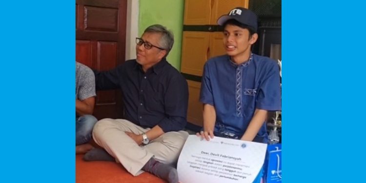 Cerita Anak Lereng Gunung Singgalang yang Dijemput Rektor ITB setelah Lolos SNBP