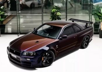 Dibuat hanya 19 Unit, Nissan Skyline R34 GT-R Resmi Diperkenalkan