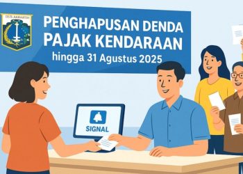 DKI Jakarta Hapus Denda Pajak Kendaraan Berlaku 14 Juni sampai 31 Agustus 2025