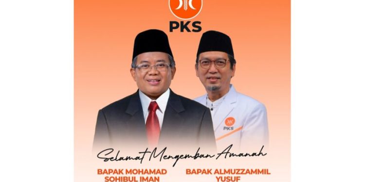 Duet Sohibul Iman dan Almuzzammil Pimpin PKS, Anies Ucap Selamat untuk Amanah Baru
