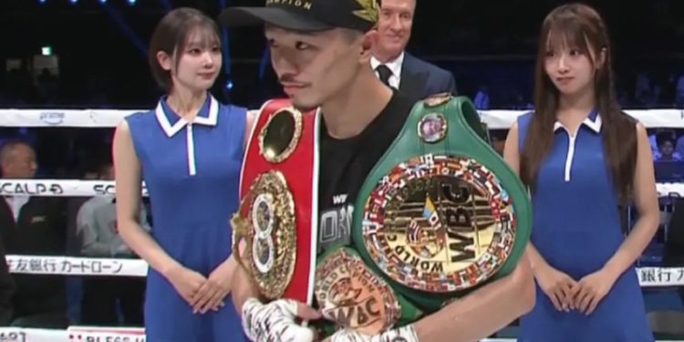 Junto Nakatani Kalahkan Ryosuke Nishida TKO Satukan Sabuk WBC dan IBF