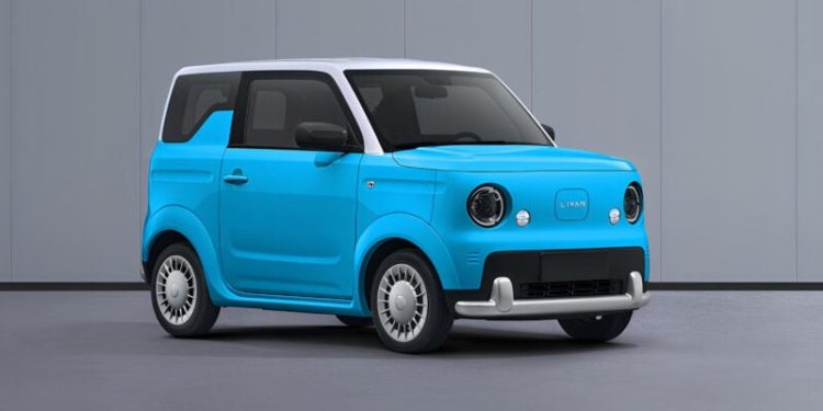 Mobil Listrik 2 Pintu Livan Smurf dengan Desain Menawan dan Menggemaskan