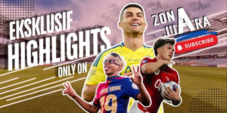 Highlight Pertandingan Sepak Bola Eksklusif di Channel YouTube Zona Juara Sports