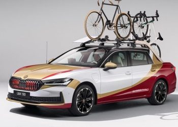Skoda LK 130 Mobil Konsep untuk Tim Balap Sepeda Eropa