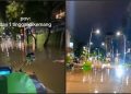 Aksi Heroik Ojol Terjang Banjir dengan Motor Listrik, Pakar Peringatkan: Jangan Nekat!