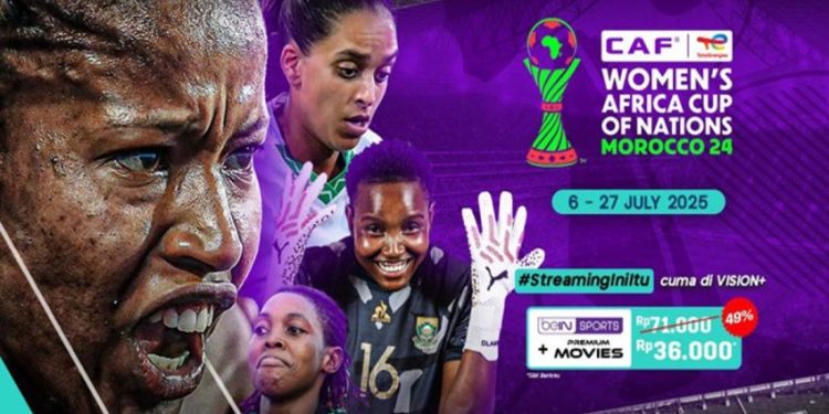 Laga Seru CAF Piala Afrika Wanita 24! Streaming di VISION+
