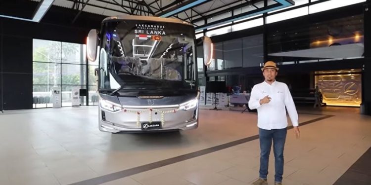 Bus Kreasi Lokal Indonesia Siap Menghadapi Jalanan Sri Lanka