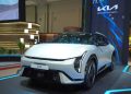Kendaraan Listrik Kia EV4 Meluncur Perdana di GIIAS 2025