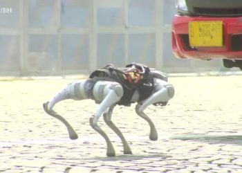 Polri Tampilkan Robot Anjing Senilai Rp3 Miliar, Dijual Xiaomi Hanya Rp29 Jutaan