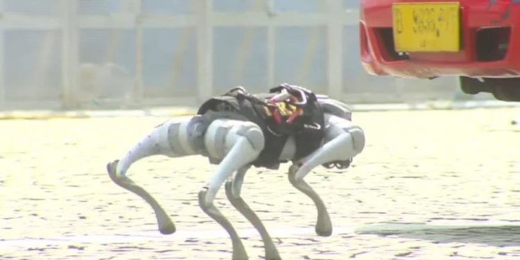Polri Tampilkan Robot Anjing Senilai Rp3 Miliar, Dijual Xiaomi Hanya Rp29 Jutaan