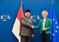 Prabowo dan Presiden Komisi Eropa Percepat Perjanjian Kemitraan Ekonomi CEPA