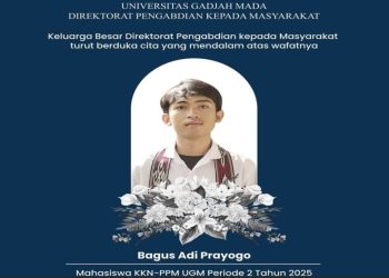 Sosok Bagus Adi, Mahasiswa UGM yang Wafat saat KKN: Aktif dan Peduli Terhadap Lingkungan