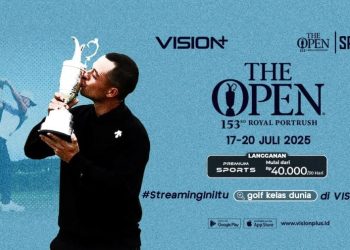 Streaming Kejuaraan Terbuka ke-153 2025 Langsung dari Royal Portrush