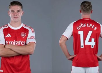 Viktor Gyokeres Pemain Arsenal Senilai Rp1,3 Triliun Berhasil Pecahkan Rekor Penjualan Jersey