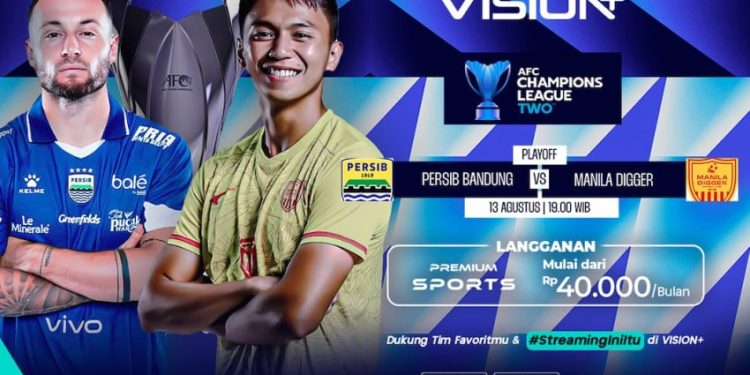 Nonton Streaming, Jadwal, dan Link Persib vs Manila Digger FC di Playoff AFC Champions League Two