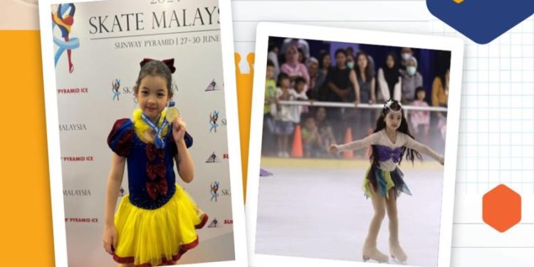 Cerita Siswa Kelas 2 SD Cikal Bandung Raih 15 Medali Internasional Ice Skating