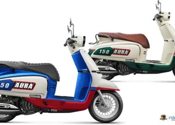 CFMoto 150 Aura Penantang Vespa Baru dari China Diperkenalkan