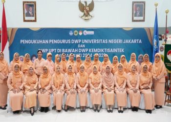Dharma Wanita Persatuan UNJ Resmi Bergabung dengan 95 PTN dan LLDIKTI se-Indonesia
