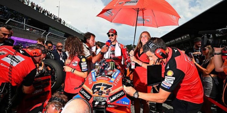 Francesco Bagnaia Kecewa Gelar Raja Sirkuit Red Bull Ring Direbut Marc Marquez