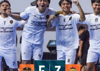 Bola FC Menang 5-3 atas Anggota Radit