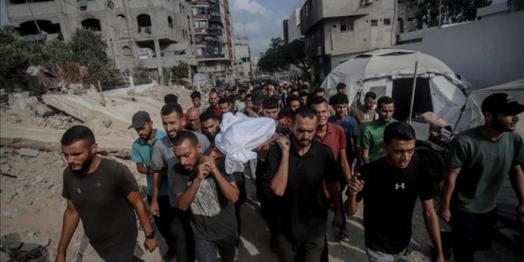 Israel Menggila Bom di Kota Gaza Kini Bak Gempa Bumi