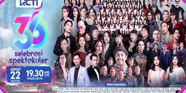 Panggung Lintas Generasi Kolaborasi Musik Ikonik dan Artis Papan Atas Rayakan HUT ke-36