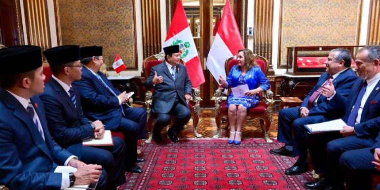 Prabowo Akan Mengadakan Pertemuan dengan Presiden Peru di Istana Pagi Ini