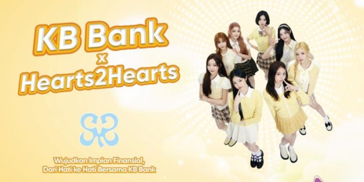 Wajah Baru KB Bank Umumkan Hearts2Hearts sebagai Duta Merek Resmi