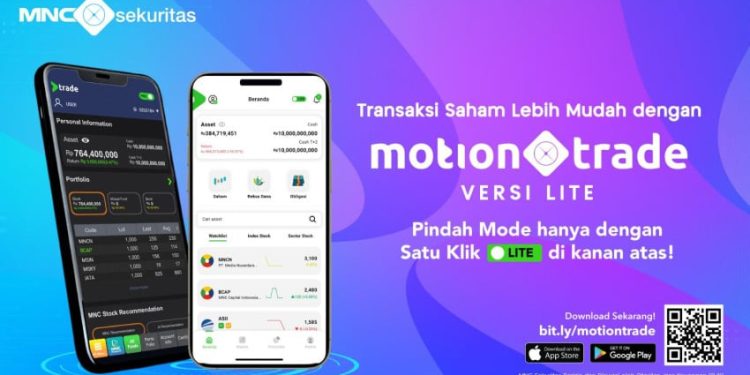Luncurkan MotionTrade Lite untuk Memudahkan Investor Pemula