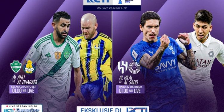 AFC Champions League Elite! Saksikan Pertarungan Mahrez dan Nunez Secara Live!