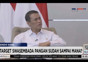 Mentan Amran Bahas Produksi Beras Indonesia Jadi Nomor Dua Terbesar Dunia
