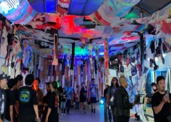 Rayakan 10 Tahun, Synchronize Fest 2025 Ubah Sampah Plastik Jadi Dekorasi Unik
