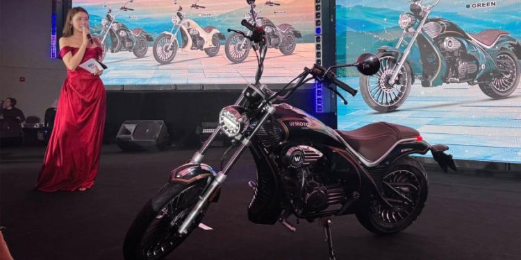 Motor Cruiser AMT 125, Tipe Naked dengan Transmisi Otomatis Diperkenalkan