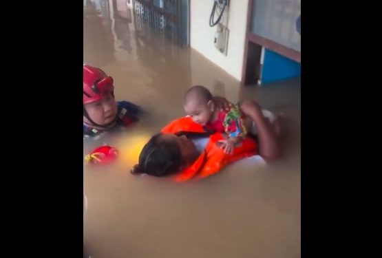 Banjir di Thailand Selatan, Jutaan Mengungsi dan 13 Orang Tewas