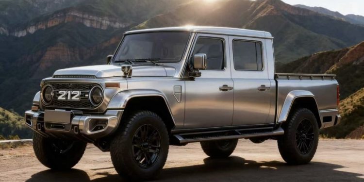 Luncurkan 212 T01 Pikap Canggih dan Gagah Mirip Land Cruiser