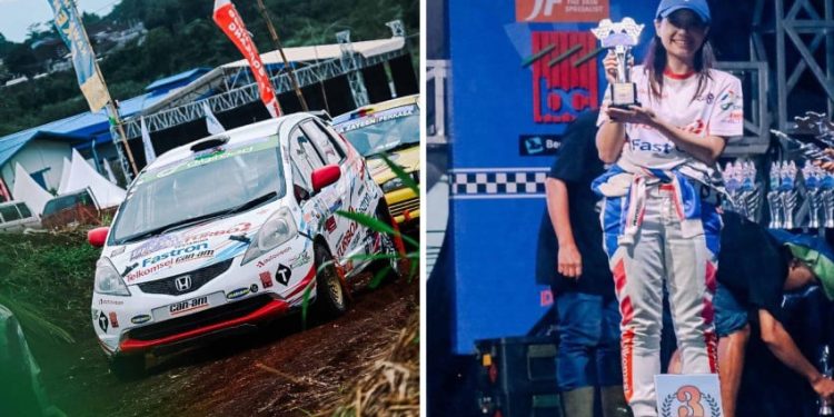 Kejurnas Sprint Rally 2025 Ditutup Diva Zahra dengan Prestasi Gemilang