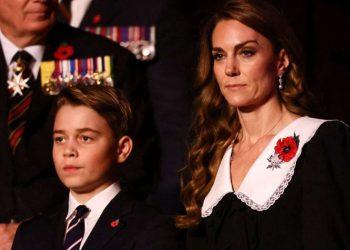 Penampilan Perdana Pangeran George di Festival Remembrance Bersama Ibu Kate Middleton