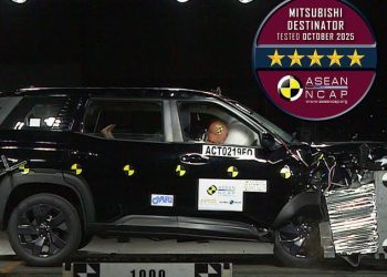 Uji Tabrak Mitsubishi DESTINATOR Raih 5 Bintang ASEAN NCAP