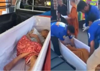 Wanita dalam Peti Mati siapkan Diri untuk Dikremasi Ternyata Masih Hidup